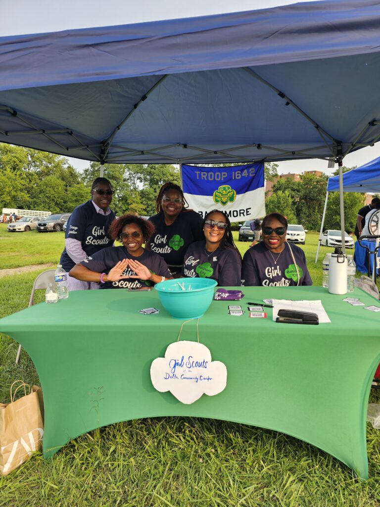 Girl Scouts Table